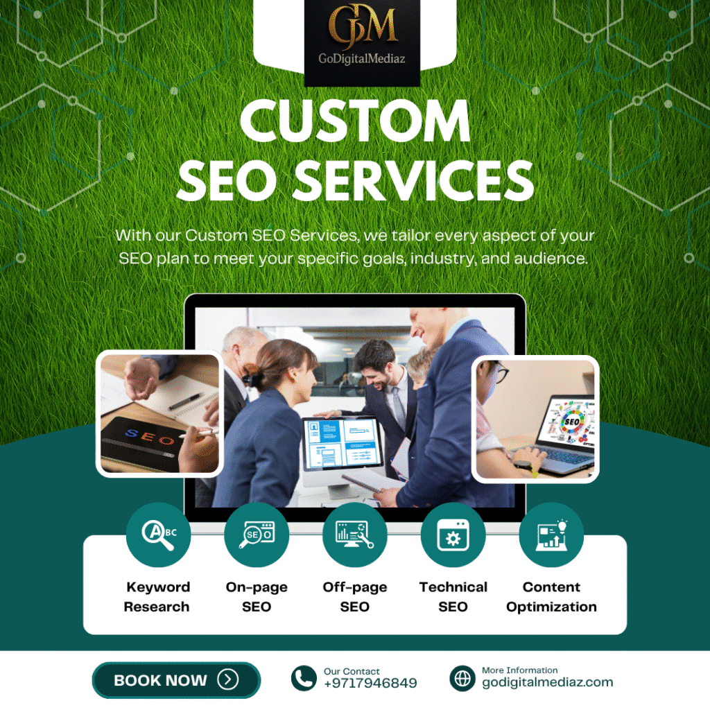Search engine optimization services by GoDigital Mediaz